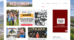 Desktop Screenshot of mosfellingur.is